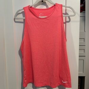Nike Women's Pink Dri-FIT Tank Top size M